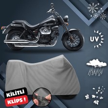 ULTRASHOP Rks Blackster 250I Motosiklet Branda Su geçirmez Motor Branda