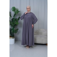 Medine Ipeği Ferace Elbise