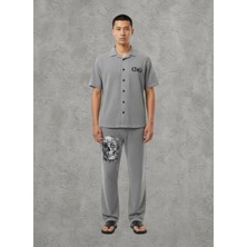 Czmd Urban Light Grey Baggy Sport Set – Gömlekli Spor Takım