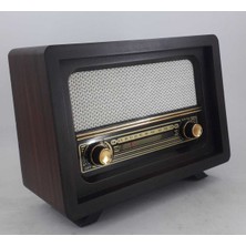 Retro Radyo Seti, Pil ve Adaptör ile Keyifli Dinleme Deneyimi