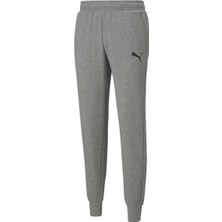 Puma Ess Logo Pants-Medium Gray Heather-Cat Eşofman Altı