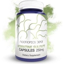 Nootropics Depot Agmatine Sulfate 250 Mg 120 Kapsül – Ergajenik & Nöro-Desteği, Kas Performansı, Nitric Oxide Modülasyonu