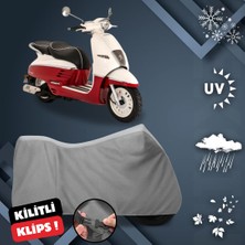 ULTRASHOP Peugeot Django 125 Motosiklet Branda Su geçirmez Motor Branda