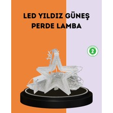 LTG Nova 3x3 Metre Yıldız Peri LED Perde Işık Romantik Dekorasyon