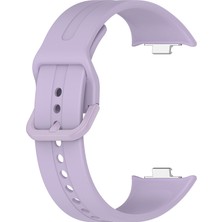 Dexmon Xiaomi Redmi Watch 4 5 6 / Xiaomi Smart Band 9 Pro 8 Pro Uyumlu Tokalı Çizgi Desenli Silikon Kordon