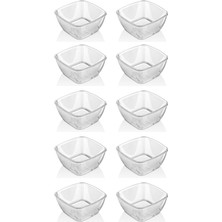 GastroPlast 10 Adet Kırılmaz Sosluk – Kahvaltılık, Reçellik, Meze ve Tatlı Servis Kabı | Isıya Dayanıklı Polikarbon Mini Kase | Ev ve Restoran Için