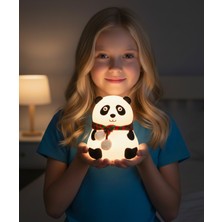 Eşya Dünyası Panda Figürlü Silikon Dokunmatik Gece Lambası | Bebek & Çocuk Odası