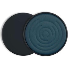 Feyza Design Siyah Kayar Disk, Kas Güçlendirme ve Egzersiz Aleti, Fizyoterapi Için