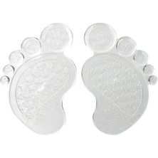 BT Teknik Ayakkabı Içi Ayak Kaydırmaz Dolgulu Rahat Silikon Pedi Tabanlığı