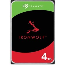Hsc Bilişim 4 Tb Seagate 3.5 Ironwolf Sata 5400RPM 256MB ST4000VN006 (3 Yil Resmi Dist Garantili)