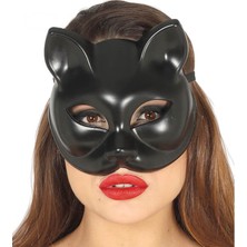 NW NessiWorld Siyah Renk Lüks Kedi Maskesi 12X13 cm Nessiworld