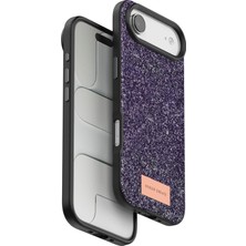 Onegif Sptrns Apple Iphone 17 Air Bright Simli Kapak - Derin Mor