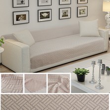 Sycamore Home Kaymaz Tabanlı Koltuk Örtüsü 175X215 cm – Altı Polarlı, Örme Kumaş, Çekyat ve Kanepe Uyumlu