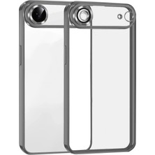 Sptrns Newface Apple Iphone 17 Air Razer Lensli Silikon - Titan Gri