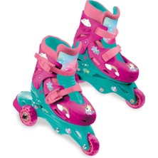 NW NessiWorld Unicorn Desenli Inline 3 Tekerlekli Paten
