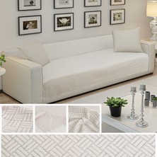Sycamore Home Kaymaz Tabanlı Koltuk Örtüsü 175X215 cm – Altı Polarlı, Örme Kumaş, Çekyat ve Kanepe Uyumlu