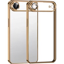 Sptrns Newface Apple Iphone 17 Air Razer Lensli Silikon - Çöl Titanyum