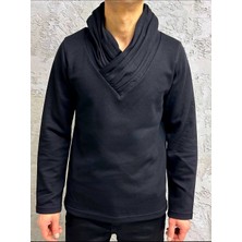 Quits Kids Şal Yaka Erkek Casual Sweatshırt