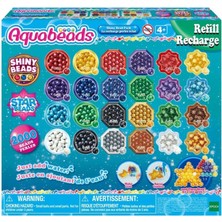 NW NessiWorld 31995 Aquabeads Parlak Boncuk Paketi (Yedek Paket) 2000 Parça +4 Yaş