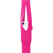Teknofone Tüm Cep Telefonu Modelleri ile Uyumlu iPhone Pocket Issey Mıyake Uyumlu Örgü Çapraz Telefon Çantası Askısı 80CM