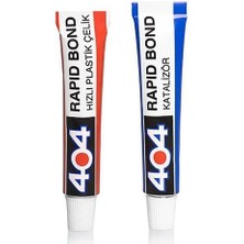 Verto 404 Rapid Epoksi Plastik Çelik Yapıştırıcı 16 gr