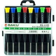 Verto Baku BK6108 Hassas 8 Parça Tornavida Seti