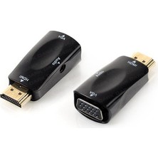 Verto Dark Dkhdahdmıxvga2 Hdmı To VGA ve Ses Akti̇f Di̇ji̇tal Analog Dönüştürücü