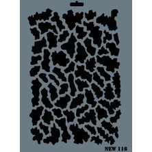 Verto Rich New Seri N-116 Stencil 35X25 cm