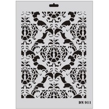 Verto Rich Dantel Seri DN911 Stencil 35X25 cm
