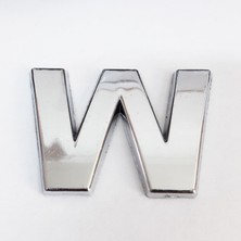 Verto Cemax W Harfi  3,75 cm Krom Yapışkanlı