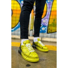 Verto CH254  Cbt Pittura Erkek Ayakkabı 546 Yesıl Sıyah Splush