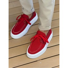 Verto CH2602  Triko Erkek Ayakkabı Kırmızı