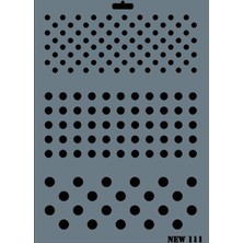 Verto Rich New Seri N-111 Stencil 35X25 cm