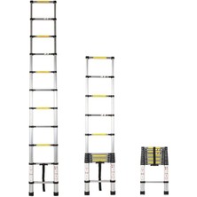 Verto Saraylı Teleskopik Merdiven 11 Basamak 3.20 Metre