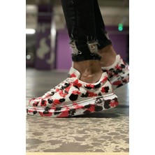 Verto CH254  Cbt Pittura Erkek Ayakkabı 409 Kırmızı / Sıyah