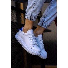 Verto CH107  Cbt Felibord Erkek Ayakkabı Beyaz / Sax Mavı