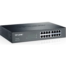 Verto Tp-Lınk TL-SG1016D 16 Port 10/100/1000 Gigabit Metal Kasa Desktop Switch Rack Mount