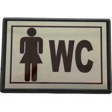 Verto Cemax Yönlendirme Büyük Wc Bayan 13X8,5 cm