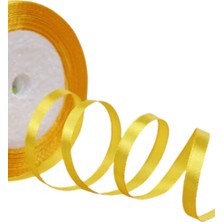 Saten Kurdele 2 cm 10 Metre Hardal