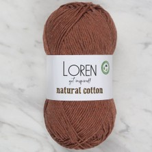 Loren Natural Cotton Tarçın El Örgü Ipi - R072
