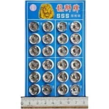 Çıt Çıt Model 2 Numara Metal 24'lü