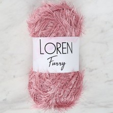 Loren Furry Gül Kurusu El Örgü Ipi - RF028
