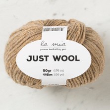 La Mia Just Wool Açık Kahverengi El Örgü Ipi - LT014 - 33830