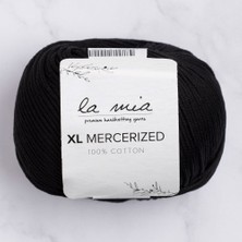 La Mia Xl Mercerized Siyah El Örgü Ipi - 1 - 33758