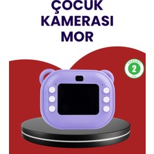 Verto Eğlenceli Şipşak Çocuk Kamerası – Oyun, Müzik ve 18 Efektli Anında Baskı