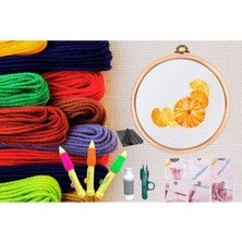 Punch Seti Nakış Seti Kasnaklı Kendin Yap Seti Seri 136