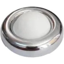 Verto Maruf Kapı Kol Stoperi Tampon Duvar Tipi Krom Beyaz