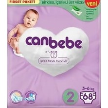 Starseven Canbebe Fırsat Paketi Bebek Bezi, Mini 68'li