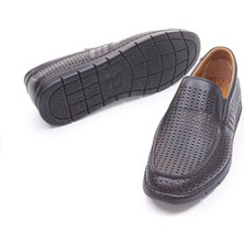 Vantaggio Shoes Rover %100 Hakiki Deri Delikli Comfort Erkek Ayakkabı