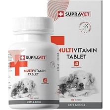 Starseven Supravet Kedi ve Köpekler Için Multivitamin Tablet 75 Adet